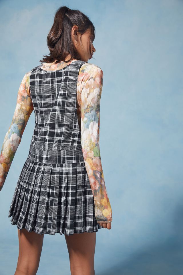 Anna Sui UO Exclusive Plaid Mini Dress #1