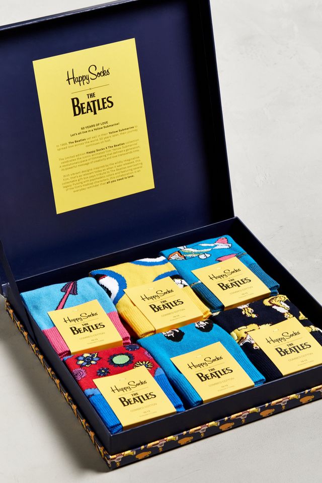 Happy Socks X The Beatles 6-Pack Gift Set #2