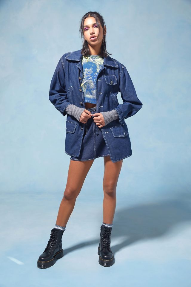 Veste en Denim Longue Anna Sui & UO #1