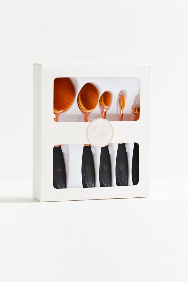 GlamHer Booth Oval 5-Piece Brush Set #1