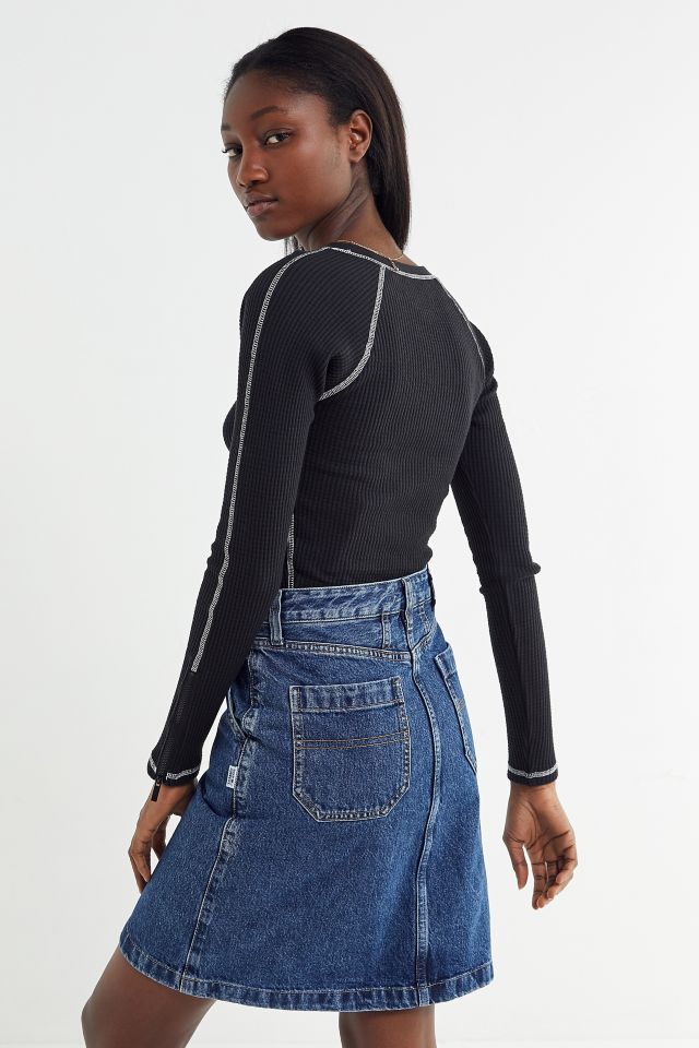 Tommy Jeans Denim A-Line Skirt #1
