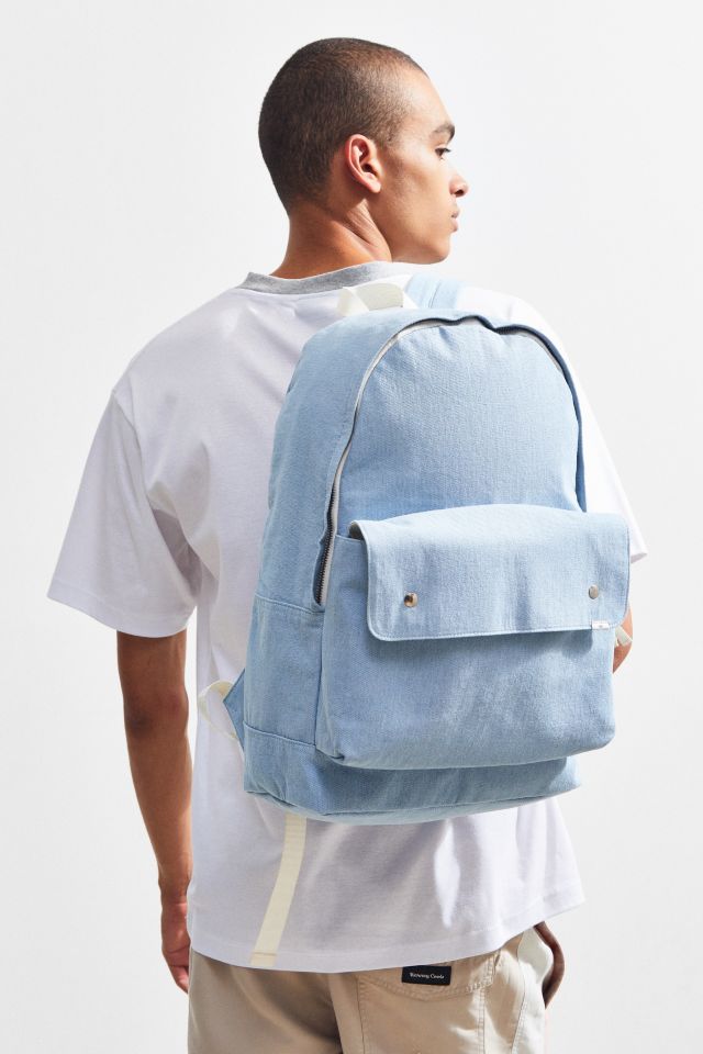 UO Denim Flap Pocket Backpack #1