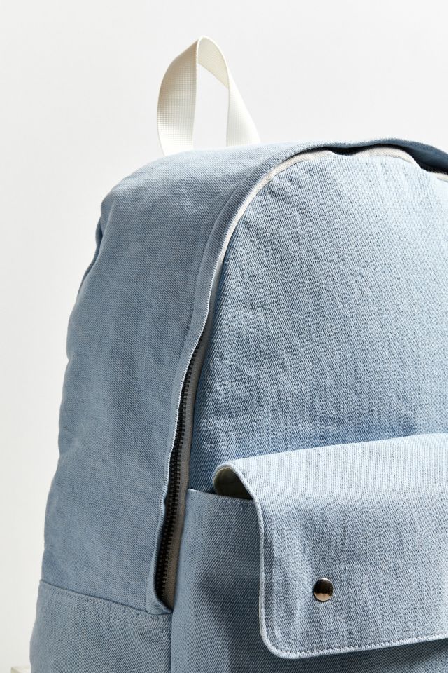 UO Denim Flap Pocket Backpack #2