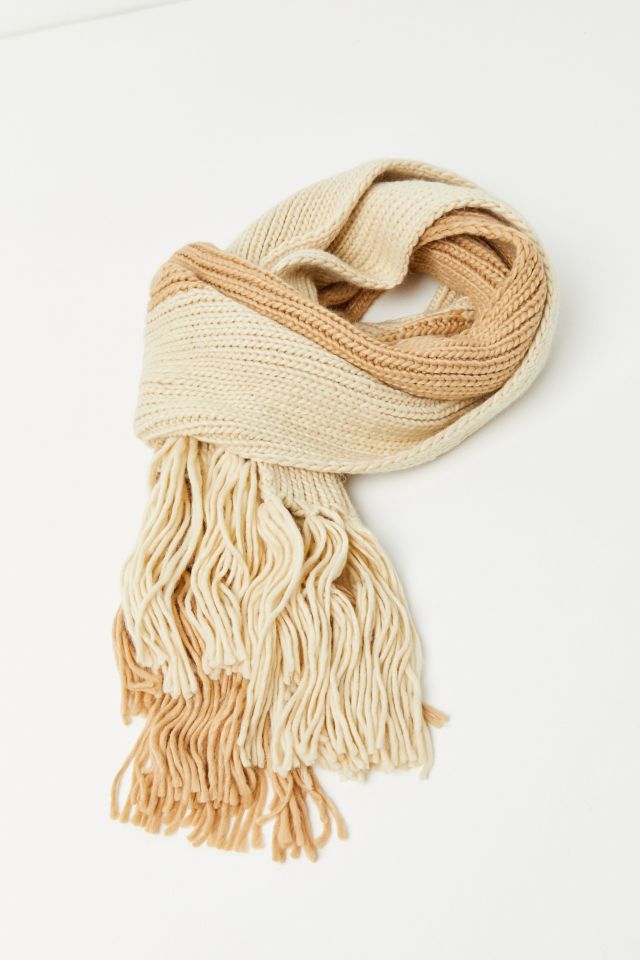 Extra Large Knit Oblong Scarf #2