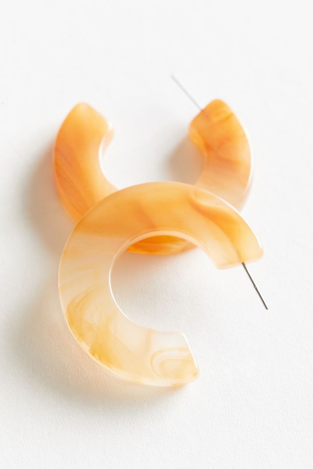 Stassi Resin Hoop Earring #2