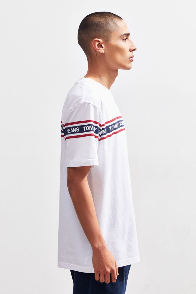 Tommy Jeans Essential Logo Stripe Tee #3