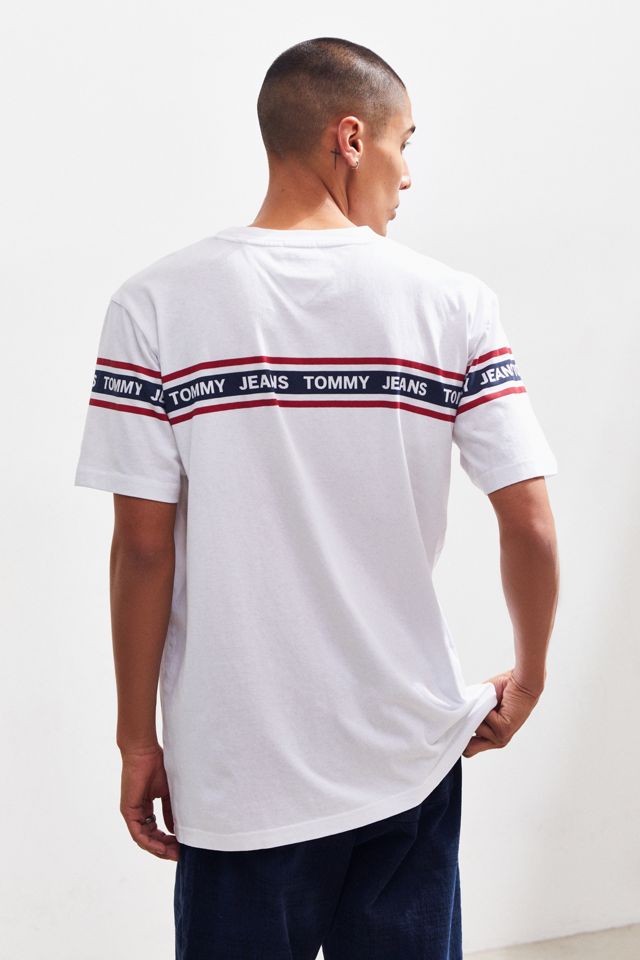 Tommy Jeans Essential Logo Stripe Tee #4