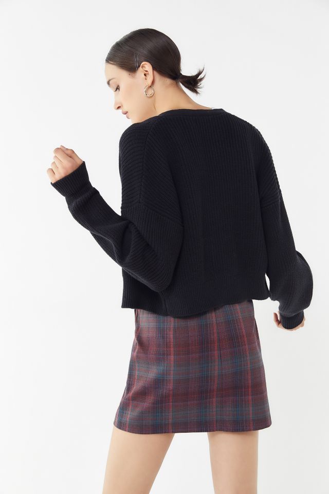 UO Kai Cropped Cardigan | Urban Outfitters