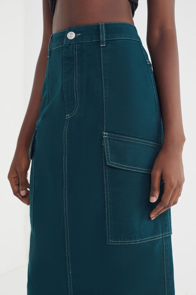 BDG Carpenter Midi Skirt #3