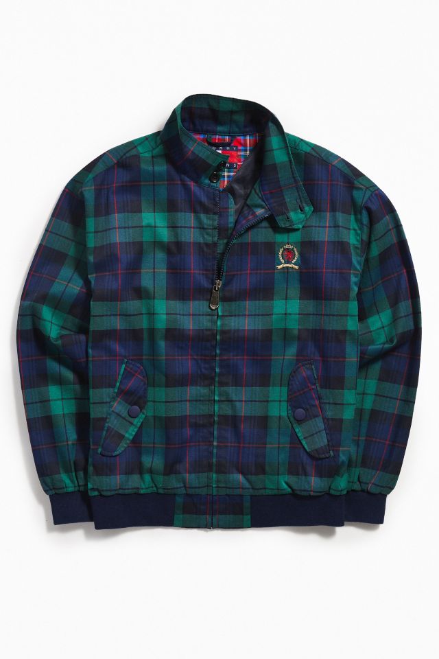 Tommy Jeans Plaid Crest Harrington Jacket