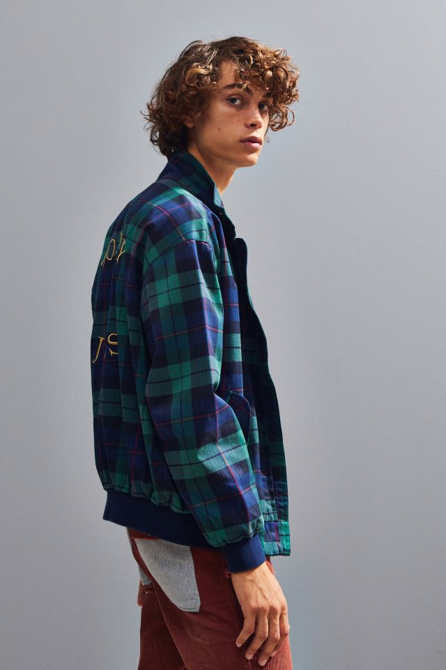 Tommy Jeans Plaid Crest Harrington Jacket