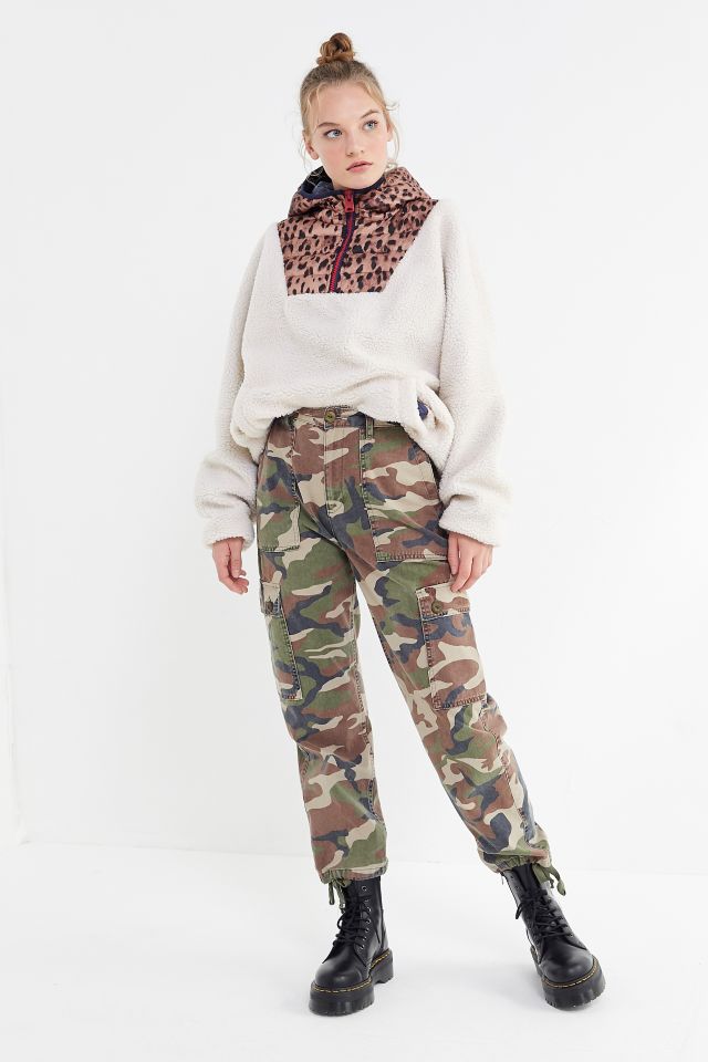 UO Hooded Fleece Popover Jacket #3