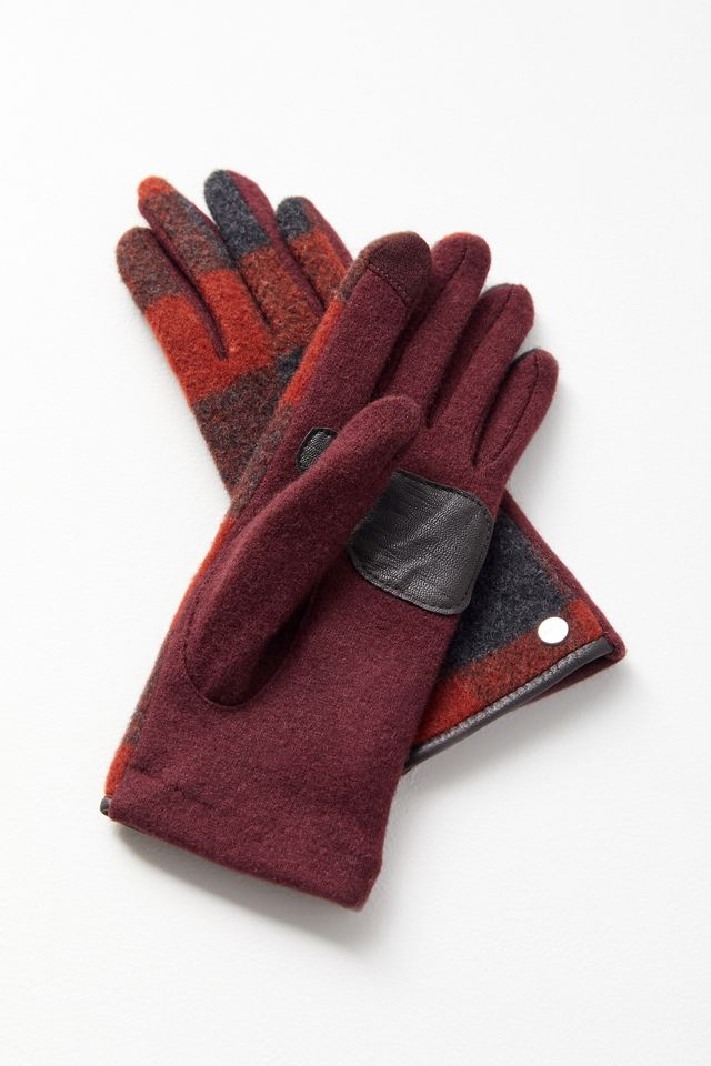 Echo Buffalo Plaid Glove | Urban Outfitters