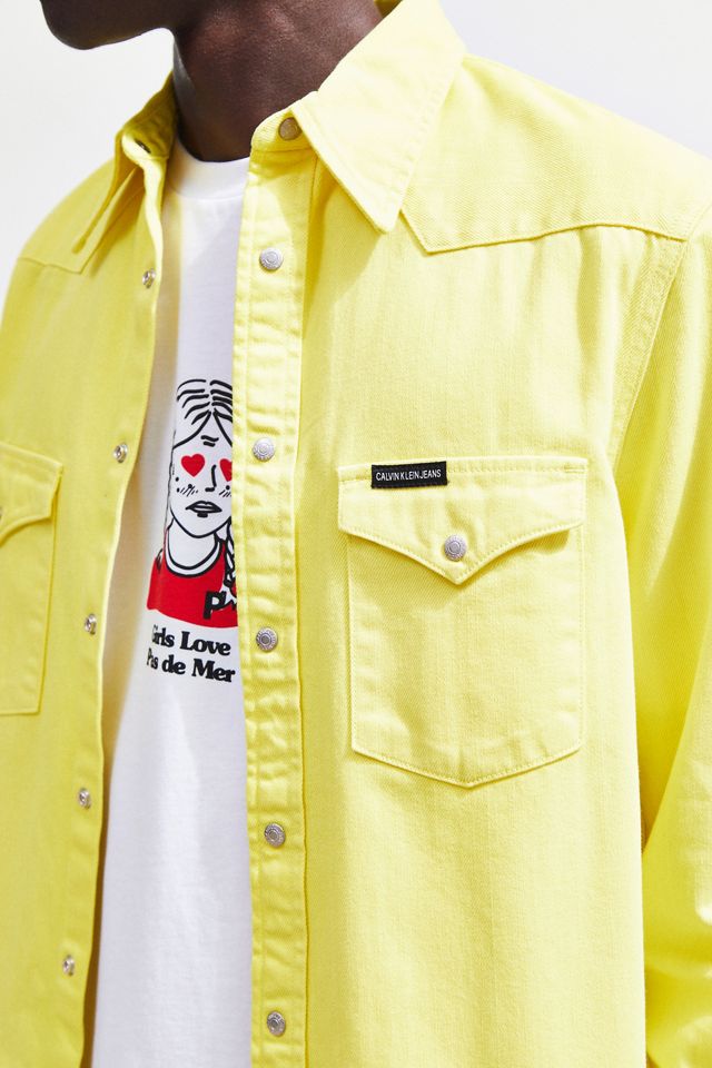 Calvin Klein Western Button-Down Shirt #4