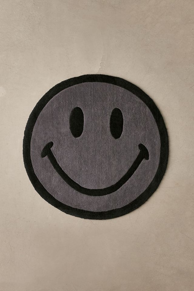 Retro Sun Smiley Face Rugs, Retro Sun Smiley Face Area Rug, Face Ret