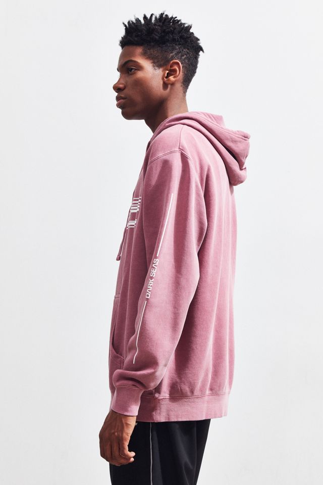 Dark Seas Pigment Wash Hoodie Sweatshirt | Urban Outfitters