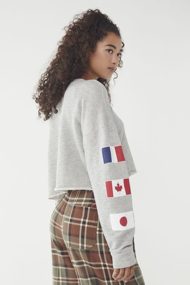 Truly Madly Deeply International Sport Cropped Sweatshirt #1