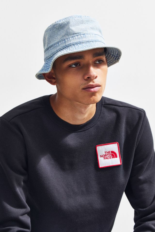 BDG Washed Denim Bucket Hat #1