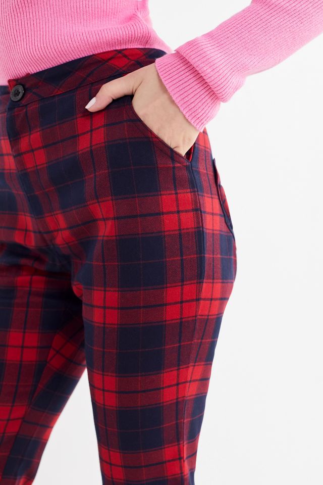 Lazy Oaf Tartan Kick Flare Pant #3