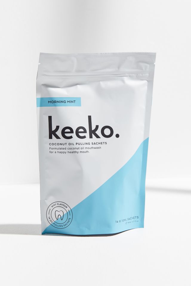 Keeko Morning Mint Pulling Mouthwash Sachets #1