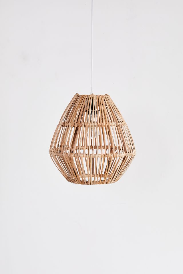 Rattan Woven Pendant Light Shade #3