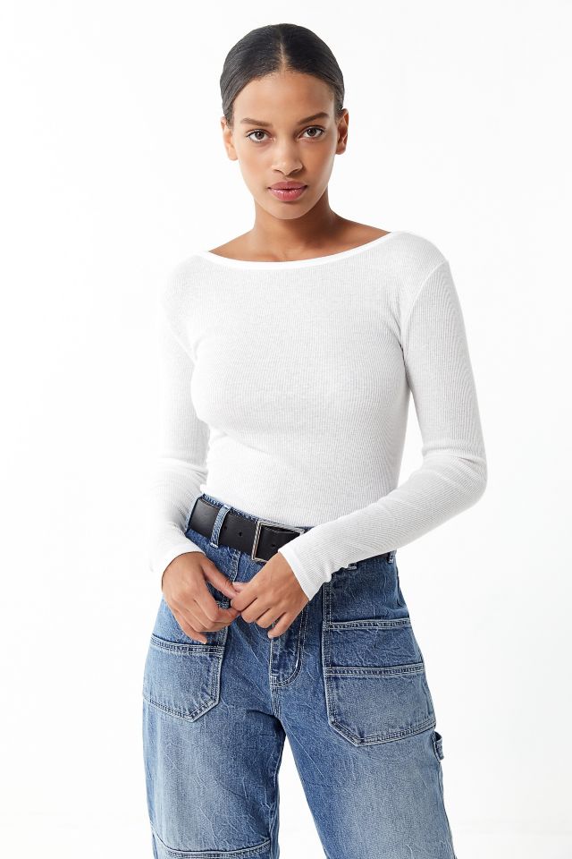 UO Babysitter Long Sleeve Tee #1