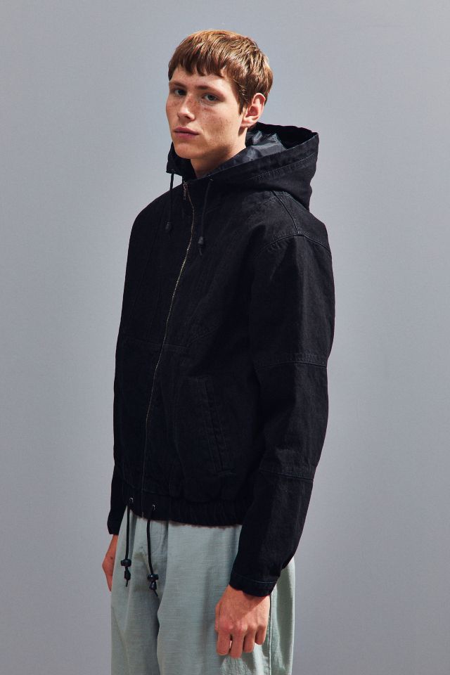 Manteau d’auto en denim à capuchon BDG #2