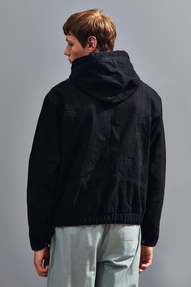 Manteau d’auto en denim à capuchon BDG #3