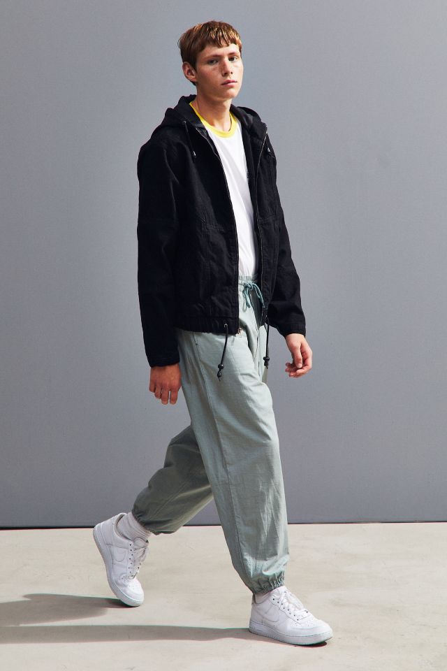 Manteau d’auto en denim à capuchon BDG #5