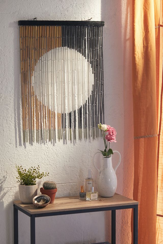 Neha Bamboo Beaded Wall Hanging #1