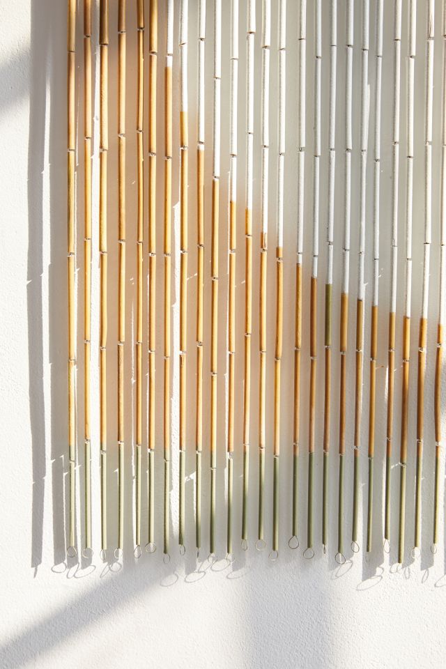 Neha Bamboo Beaded Wall Hanging #3
