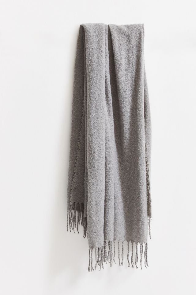 UO Oversized Boucle Scarf #1