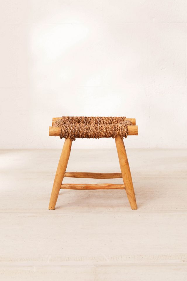 Elle Woven Stool #1