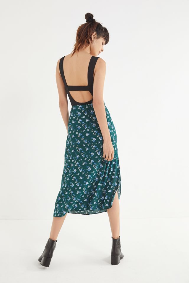 UO Bree Cherry Midi Skirt #2