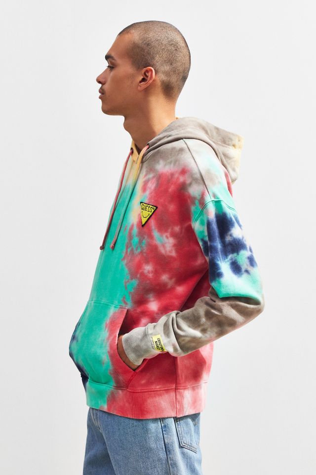GUESS X Chinatown Market X Smiley Tie-Dye Hoodie Sweatshirt  #2