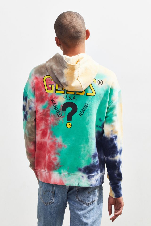 Guess hoodie mens store urban outfitters