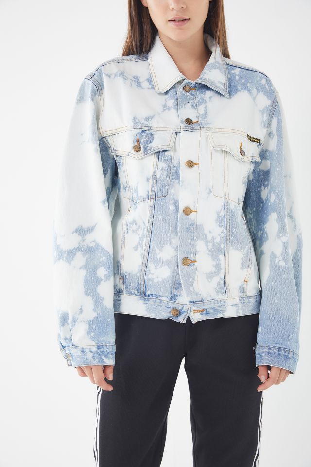 Urban Renewal Remade Bleach Splattered Denim Jacket #3
