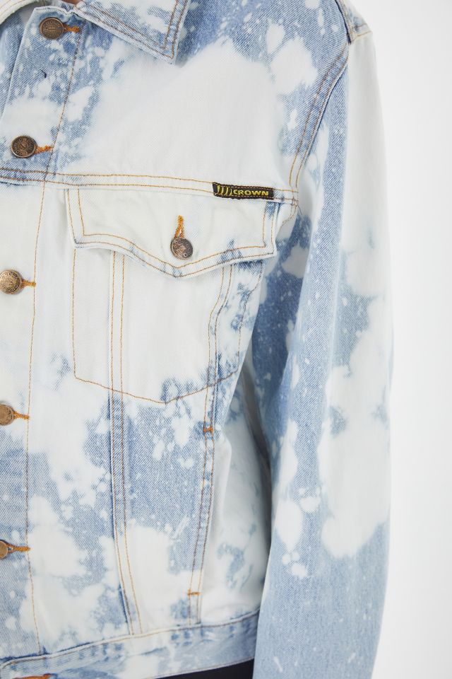 Urban Renewal Remade Bleach Splattered Denim Jacket #5