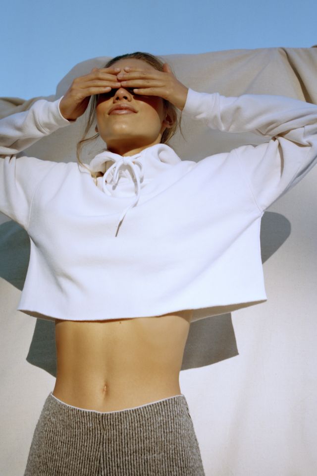 Out From Under Cropped Hooded Sweatshirt #1