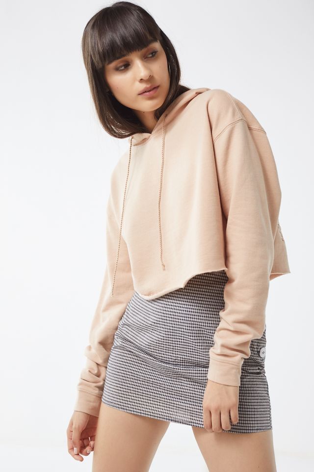 Urban outfitters store cropped sweatshirt