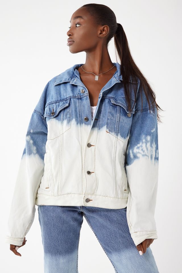 Blouson en denim refaçonné teint par immersion Urban Renewal #3