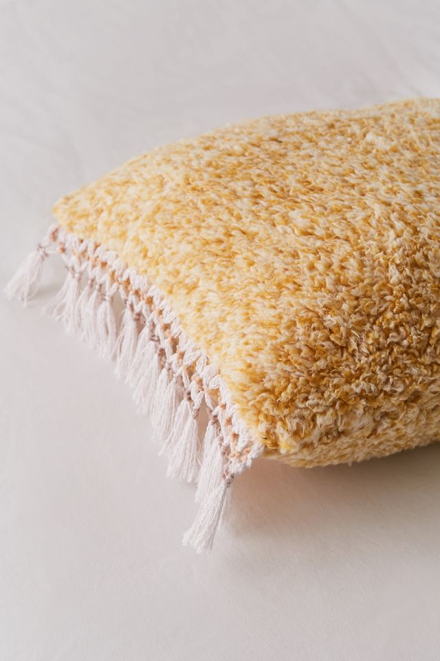 Cara Amped Fleece Fringed Throw Pillow #2