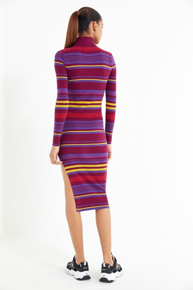 UO Stella Striped Turtleneck Sweater Dress Urban Outfitters Canada