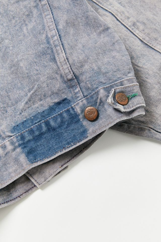Veste en denim courte vintage gris cendre Bongo #3