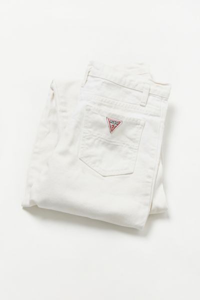 vintage white guess jeans