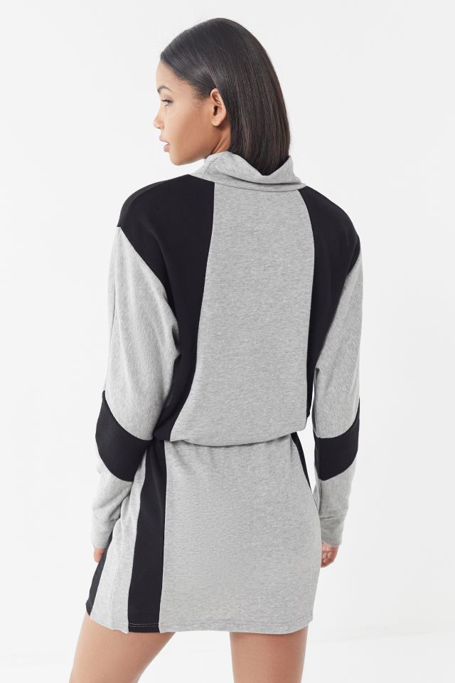 Robe Mini Colorblock à Col Roulé UO Addy #1