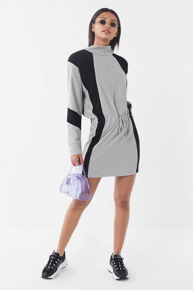 Robe Mini Colorblock à Col Roulé UO Addy #2