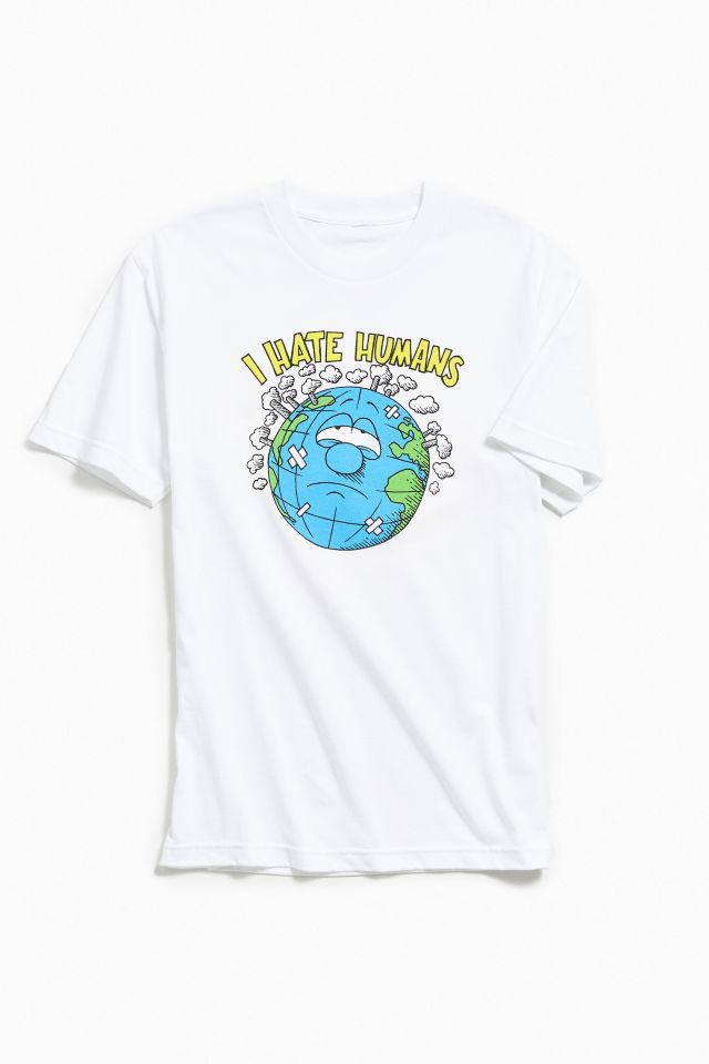 I Hate Humans Tee | Urban Outfitters