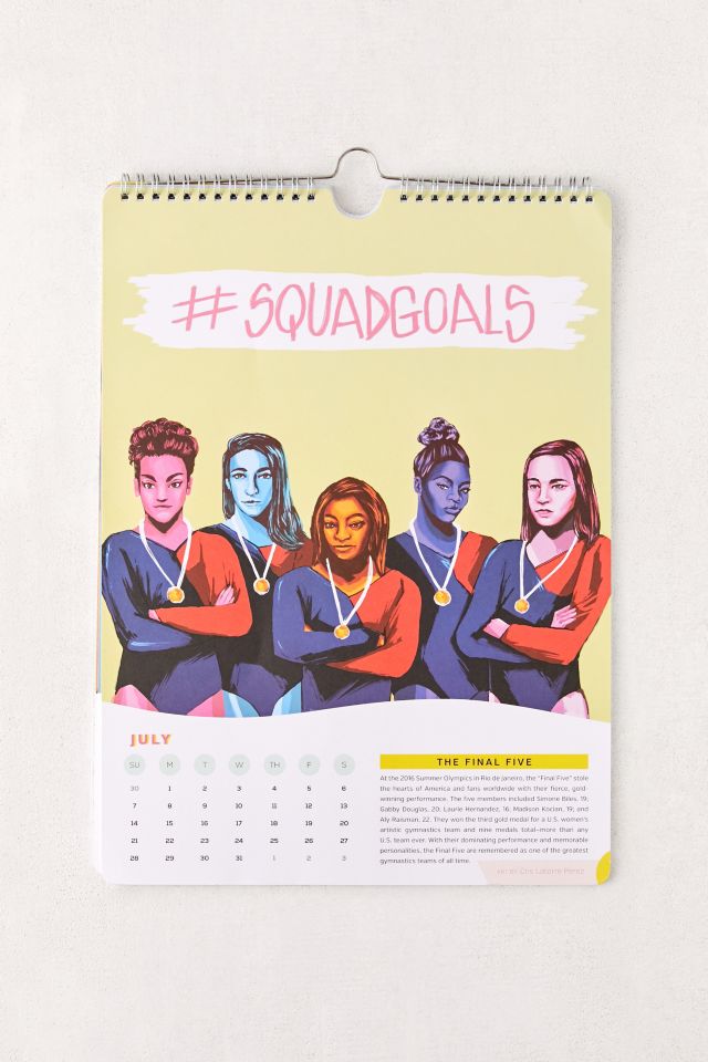 2019 Fiercely Female 12-Month Wall Calendar #2