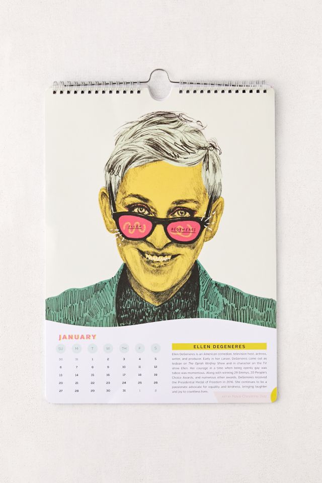 2019 Fiercely Female 12-Month Wall Calendar #4